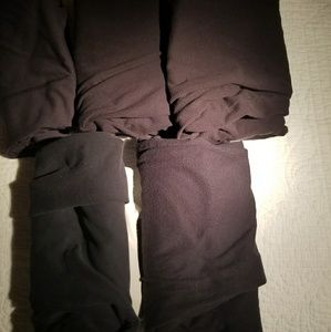 LOT of 5 pairs of black pants!